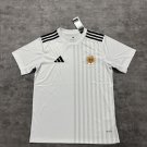 adult unisex Curacao National Soccer Team Uniform Blank Jersey Away Stadium 2026 White Activewear