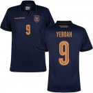 adult & kids Ecuador National Soccer Uniform 9 Yeboah Jersey Away Stadium 2026 Navy Activewear