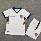 adult & kids Ecuador Soccer Team Uniform Suit Blank Jersey Set Third Stadium 2026 White Activewear