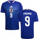 adult & kids Japan National Soccer Uniform 9 Shuto Machino Jersey Home Stadium 2026 Blue Activewear