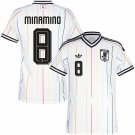 adult & kids Japan National Soccer Team Uniform 8 Takumi Minamino Jersey Away 2026 White Activewear