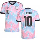 adult & kids Belgium National Soccer Uniform 10 Romelu Lukaku Jersey Away Stadium 2026 Activewear