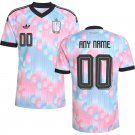 adult & kids Belgium National Soccer Uniform 00 Custom name number Jersey Away 2026 Pink Activewear