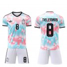 adult & kids Belgium Soccer Team Uniform suit 8 Youri Tielemans Jersey set 2026 Away Activewear kit