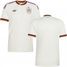 adult & kids Spain National Soccer Team Uniform Blank Jersey Away Stadium 2026 White Activewear