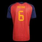 adult & kids Spain National Soccer Uniform 6 Mikel Merino Jersey Home Stadium 2026 Red Activewear