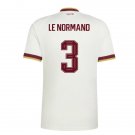 adult & kids Spain National Soccer Uniform 3 Le Normand Jersey Away Stadium 2026 White Activewear
