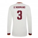 adult unisex Spain National Soccer Uniform 3 Le Normand Jersey Away Stadium 2026 White Long-Sleeve