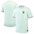 adult & kids France National Soccer Team Uniform Blank Jersey Away Stadium 2026 Green Activewear