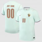 adult & kids France National Soccer Uniform 00 Custom name number Jersey 2026 Away Activewear