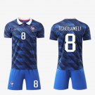 adult & kids France Soccer Uniform suit 8 Aurelien Tchouameni Jersey set 2026 Home Activewear kit