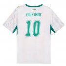 adult unisex Senegal National Soccer Uniform Custom name number Jersey Home 2026 White Activewear