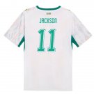 adult unisex Senegal National Soccer Uniform 11 Jackson Jersey Home Stadium 2026 White Activewear