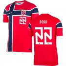 adult & kids Norway National Soccer Team Uniform 22 BOBB Jersey Home Stadium 2026 Red Activewear