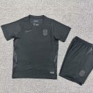 adult & kids Norway National Soccer Uniform Suit Blank Jersey Set Away Stadium 2026 Black Activewear
