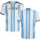adult & kids Argentina National Soccer Team Uniform Blank Jersey Home Stadium 2026 Blue Activewear
