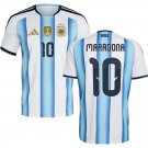 adult & kids Argentina National Soccer Team Uniform 10 MARADONA Jersey Home 2026 Blue Activewear