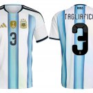 adult & kids Argentina National Soccer Uniform 3 Togliafico Jersey Home Stadium 2026 Blue Activewear