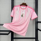 adult unisex Algeria National Soccer Team Uniform Blank Jersey Pre-Match 2026 Pink Activewear