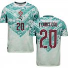 adult & kids Portugal National Soccer Uniform 20 Francisco Conceicao Jersey 2026 Away Activewear