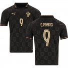 adult & kids Portugal x Eusébio Pantera Negra 9 Gonçalo Ramos Jersey Special 2026 Black Soccer
