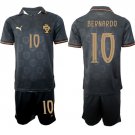 adult & kids Portugal Soccer Uniform Suit 10 Bernardo Silva Jersey Set Special 2026 Black Activewear