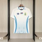 adult unisex DR Congo National Soccer Team Uniform Blank Jersey Away Stadium 2026 White Activewear