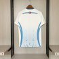 adult unisex DR Congo National Soccer Team Uniform Blank Jersey Away Stadium 2026 White Activewear
