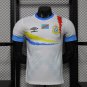adult unisex DR Congo National Soccer Team Uniform Blank Jersey Away Stadium 2026 White Activewear