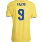 adult & kids Colombia National Soccer Uniform 9 Radamel Falcao Jersey Home 2026 Yellow Activewear