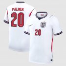 adult & kids England National Soccer Team Uniform 20 Cole Palmer Jersey Home 2026 White Activewear