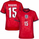 adult & kids England National Soccer Uniform 15 Morgan Rogers Jersey Away Stadium 2026 Activewear
