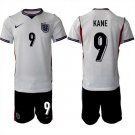 adult & kids England National Soccer Uniform Suit 9 Harry Kane Jersey Set Home 2026 White Activewear