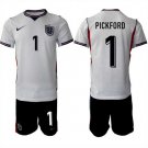 adult & kids England National Soccer Uniform Suit 1 Jordan Pickford Jersey Set Home 2026 Activewear
