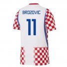 adult & kids Croatia National Soccer Uniform 11 Marcelo Brozovic Jersey Home 2026 Red Activewear