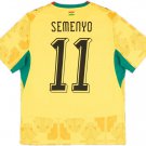 adult unisex Ghana National Soccer Uniform 11 Antoine Semenyo Jersey Away Stadium 2026 Activewear