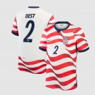 adult & kids USA National Soccer Team Uniform 2 Sergino Dest Jersey Home 2026 Red Activewear