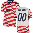 adult & kids USA National Soccer Uniform 00 Custom name number Jersey Home 2026 Red Activewear