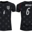 adult & kids USA National Soccer Team Uniform 6 Musah Jersey Away Stadium 2026 Navy Activewear