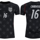 adult & kids USA National Soccer Team Uniform 16 Cardoso Jersey Away Stadium 2026 Navy Activewear