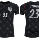 adult & kids USA National Soccer Team Uniform 23 Steffen Jersey Away Stadium 2026 Navy Activewear