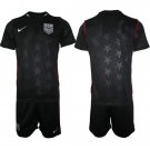 adult & kids USA National Soccer Team Uniform Suit Blank Jersey Set Away 2026 Navy Activewear Kit