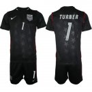 adult & kids USA National Soccer Uniform Suit 1 Matt Turner Jersey Set Away 2026 Navy Activewear Kit