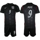 adult & kids USA National Soccer Uniform Suit 9 Ricardo Pepi Jersey Set 2026 Away Activewear Kit
