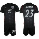 adult & kids USA National Soccer Uniform Suit 23 Aidan Morris Jersey Set 2026 Away Activewear Kit