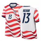 adult & kids USA National Soccer Team Uniform 13 Tim Ream Jersey Home 2026 Red Activewear