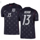 adult & kids USA National Soccer Team Uniform 13 Tim Ream Jersey Away Stadium 2026 Navy Activewear