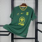 adult unisex South Africa Soccer Uniform Blank Jersey Springboks Home 2026 Green Activewear