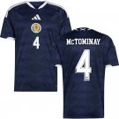 adult & kids Scotland National Soccer Team Uniform 4 Mctominay Jersey Home 2026 Navy Activewear