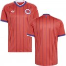 adult & kids Scotland National Soccer Team Uniform Blank Jersey Away Stadium 2026 Orange Activewear